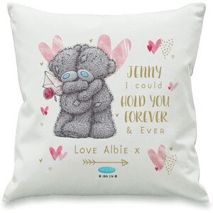 Personalised Memento Company Women's Personalised Me To You Hold You Forever Cushion in White Size: 40 cm x 40 cm White 40 cm x 40 cm Personalised Memento Company Women's Personalised Me To You Hold You Forever Cushion in White Size: 40 cm x 40 cm White 40 cm x 40 cm
