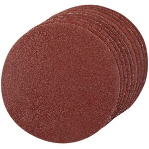Loops 10 PACK 125mm MIXED Grits Aluminium Oxide Round Sanding Sheet Discs Hook Loop Multicolor Loops 10 PACK 125mm MIXED Grits Aluminium Oxide Round Sanding Sheet Discs Hook Loop Multicolor