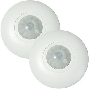 Loops 2x Outdoor / Bathroom PIR Occupancy Sensor Automatic Timer Reset Light Switch Multicolor Loops 2x Outdoor / Bathroom PIR Occupancy Sensor Automatic Timer Reset Light Switch Multicolor