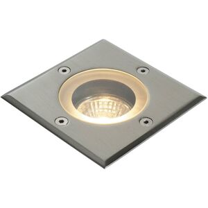 Loops Marine Grade IP65 Square Ground Light - 50W GU10 Reflector - Stainless Steel in Metallics Metallics Loops Marine Grade IP65 Square Ground Light - 50W GU10 Reflector - Stainless Steel in Metallics Metallics