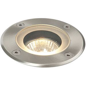 Loops Marine Grade IP65 Round Ground Light - 50W GU10 Reflector - Stainless Steel in Metallics Metallics Loops Marine Grade IP65 Round Ground Light - 50W GU10 Reflector - Stainless Steel in Metallics Metallics