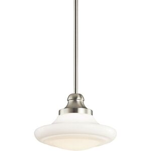 Loops 1 Bulb Pendant Light - Ceiling Light, Brushed Nickel, E27, 75W - Pendant Loops 1 Bulb Pendant Light - Ceiling Light, Brushed Nickel, E27, 75W - Pendant