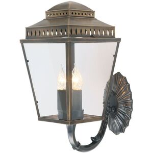 Loops Outdoor IP44 3 Bulb Wall Light Aged Brass LED E14 60W in Metallics Metallics Loops Outdoor IP44 3 Bulb Wall Light Aged Brass LED E14 60W in Metallics Metallics