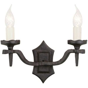 Loops Twin Wall Light Sconce - Black - LED 60W - Wall Light Loops Twin Wall Light Sconce - Black - LED 60W - Wall Light