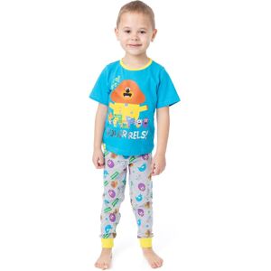 Hey Duggee Boy's Toddler Short Sleeve Long Leg Pyjama Set (Boys Blue) in Blue Size: 18-24 m Blue 18-24 m Hey Duggee Boy's Toddler Short Sleeve Long Leg Pyjama Set (Boys Blue) in Blue Size: 18-24 m Blue 18-24 m