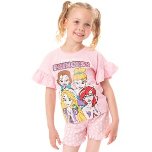 Disney Girl's Kids Short Sleeve Short Leg Pyjama Set (Girls Pink) in Pink Size: 2-3 Years Pink 2-3 Years Disney Girl's Kids Short Sleeve Short Leg Pyjama Set (Girls Pink) in Pink Size: 2-3 Years Pink 2-3 Years