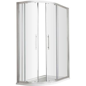 Balterley Sonic 1200x900mm Offset Quadrant Enclosure & 8mm Glass, Handle Chrome in Silver Silver Balterley Sonic 1200x900mm Offset Quadrant Enclosure & 8mm Glass, Handle Chrome in Silver Silver