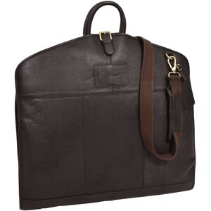House of Leather Real Leather Suit Carrier Travel Garment Dress Bag Keswich Brandy in Brown Size: Large Brown Large House of Leather Real Leather Suit Carrier Travel Garment Dress Bag Keswich Brandy in Brown Size: Large Brown Large