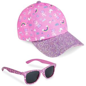 Peppa Pig Cap & Sunglasses in Pink Pink One Size Peppa Pig Cap & Sunglasses in Pink Pink One Size