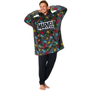 Marvel Men's Oversized Hooded Poncho Multicolor One Size Marvel Men's Oversized Hooded Poncho Multicolor One Size