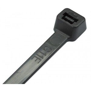Primrose Pack of 100 Black UV & Heat Resistant Cable Ties in None None Primrose Pack of 100 Black UV & Heat Resistant Cable Ties in None None