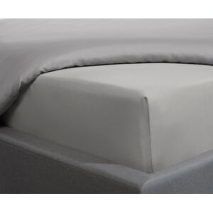 Smart Living Luxurious 300 Thread Count 100% Cotton Sateen Anti-Allergy Fitted Sheet in Silver Size: Single Fitted Silver Single Fitted Smart Living Luxurious 300 Thread Count 100% Cotton Sateen Anti-Allergy Fitted Sheet in Silver Size: Single Fitted Silver Single Fitted