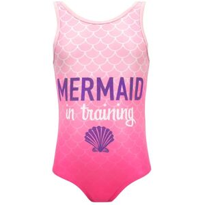 Harry Bear Girl's Mermaid In Training Swimsuit in Pink Size: 6-7 Years Pink 6-7 Years Harry Bear Girl's Mermaid In Training Swimsuit in Pink Size: 6-7 Years Pink 6-7 Years