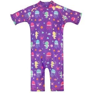 Harry Bear Girl's Sea Animals Surfsuit in Purple Size: 5-6 Years Purple 5-6 Years Harry Bear Girl's Sea Animals Surfsuit in Purple Size: 5-6 Years Purple 5-6 Years