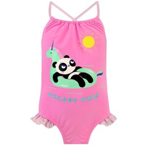 Harry Bear Girl's Holiday Mode Panda Swimsuit in Pink Size: 11-12 Years Pink 11-12 Years Harry Bear Girl's Holiday Mode Panda Swimsuit in Pink Size: 11-12 Years Pink 11-12 Years