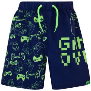 Harry Bear Boy's Game Over Gaming Swim Shorts in Blue Size: 8-9 Years Blue 8-9 Years Harry Bear Boy's Game Over Gaming Swim Shorts in Blue Size: 8-9 Years Blue 8-9 Years