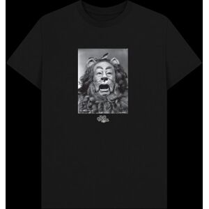 Wizard of Oz The Lion Unisex T-Shirt in Black Size: 4XL Black 4XL Wizard of Oz The Lion Unisex T-Shirt in Black Size: 4XL Black 4XL