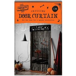 Garden Greatness Enter If You Dare Halloween Door Curtain 1.8M in Black Size: 1 Pack Black 1 Pack Garden Greatness Enter If You Dare Halloween Door Curtain 1.8M in Black Size: 1 Pack Black 1 Pack