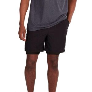 Raging Bull Men's Performance 2 in 1 Short in Black Size: Small Black S Raging Bull Men's Performance 2 in 1 Short in Black Size: Small Black S