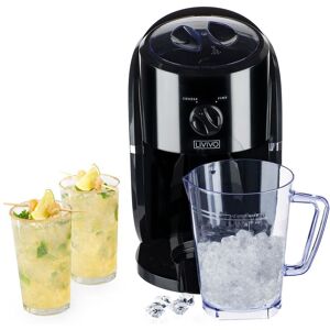 LIVIVO Electric Ice Crusher, Dual Texture, Stainless Steel Blade, Grey in Black Black LIVIVO Electric Ice Crusher, Dual Texture, Stainless Steel Blade, Grey in Black Black
