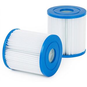 Splash Pool Pump Filter Cartridges - Pack of 8, Type 1 in White Size: Medium White M Splash Pool Pump Filter Cartridges - Pack of 8, Type 1 in White Size: Medium White M