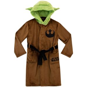 Star Wars Boy's Dressing Gown Yoda in Brown Size: 7-8 Years Brown 7-8 Years Star Wars Boy's Dressing Gown Yoda in Brown Size: 7-8 Years Brown 7-8 Years