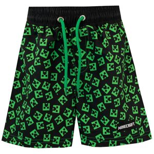 Minecraft Boy's Gaming Creeper Swim Shorts in Black Size: 7-8 Years Black 7-8 Years Minecraft Boy's Gaming Creeper Swim Shorts in Black Size: 7-8 Years Black 7-8 Years
