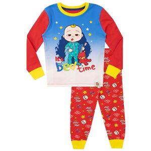 Cocomelon Girl's It's Bed Time Snuggle Fit Pyjamas in Red Size: 18-24 m Red 18-24 m Cocomelon Girl's It's Bed Time Snuggle Fit Pyjamas in Red Size: 18-24 m Red 18-24 m