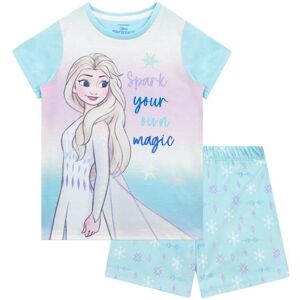 Disney Girl's Frozen Elsa Short Pyjamas in Blue Size: 5-6 Years Blue 5-6 Years Disney Girl's Frozen Elsa Short Pyjamas in Blue Size: 5-6 Years Blue 5-6 Years