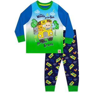 Cocomelon Boy's Wheels On The Bus Pyjamas in Blue Size: 4-5 Years Blue 4-5 Years Cocomelon Boy's Wheels On The Bus Pyjamas in Blue Size: 4-5 Years Blue 4-5 Years