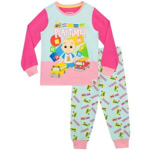 Cocomelon Girl's Playtime Long Sleeve Pyjamas in Pink Size: 3-4 Years Pink 3-4 Years Cocomelon Girl's Playtime Long Sleeve Pyjamas in Pink Size: 3-4 Years Pink 3-4 Years
