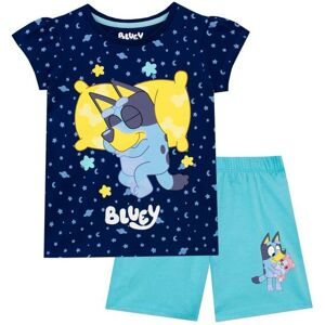 Bluey Girl's Sleep Time Short Pyjamas in Blue Size: 18-24 m Blue 18-24 m Bluey Girl's Sleep Time Short Pyjamas in Blue Size: 18-24 m Blue 18-24 m