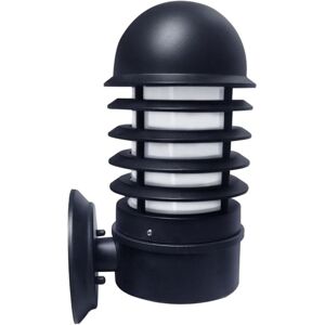 First Choice Lighting Mason - Black Louvred Outdoor Wall Light Black First Choice Lighting Mason - Black Louvred Outdoor Wall Light Black