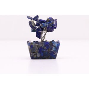 KDMD Mini Gemstone Tree On Orgonite Base - Sodalite (15 stones) in Blue Blue KDMD Mini Gemstone Tree On Orgonite Base - Sodalite (15 stones) in Blue Blue