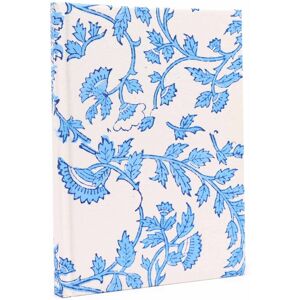 KDMD Cotton Bound Notebooks 20x15cm - 96 pages - Pale Blue Floral Size: 20x15 cm Blue 20x15 cm KDMD Cotton Bound Notebooks 20x15cm - 96 pages - Pale Blue Floral Size: 20x15 cm Blue 20x15 cm