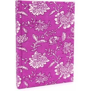 KDMD Cotton Bound Notebooks 20x15cm - 96 pages -Antique Fuchia in Pink Size: 20x15 cm Pink 20x15 cm KDMD Cotton Bound Notebooks 20x15cm - 96 pages -Antique Fuchia in Pink Size: 20x15 cm Pink 20x15 cm