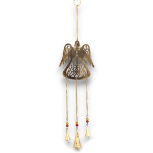 KDMD Indian Chimes - Angel 3 Bells in Gold Gold KDMD Indian Chimes - Angel 3 Bells in Gold Gold