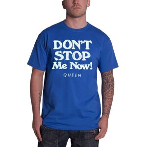 Queen Dont Stop Me Now T-Shirt in Blue Size: Large Blue L Queen Dont Stop Me Now T-Shirt in Blue Size: Large Blue L