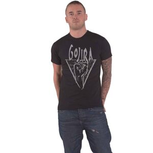 Gojira Power Glove Band Logo T-Shirt in Black Size: XL Black XL Gojira Power Glove Band Logo T-Shirt in Black Size: XL Black XL