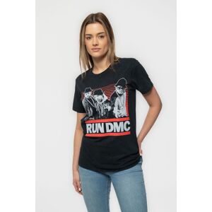 Run DMC Gradient Bars Dip Dye T-Shirt in Black Size: Large Black L Run DMC Gradient Bars Dip Dye T-Shirt in Black Size: Large Black L
