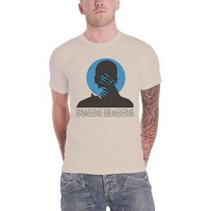 Imagine Dragons Follow You Band Logo T-Shirt in Natural Size: Large Natural L Imagine Dragons Follow You Band Logo T-Shirt in Natural Size: Large Natural L