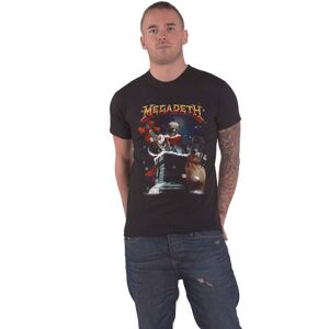 Megadeth Santa Vic Chimney T-Shirt in Black Size: Large Black L Megadeth Santa Vic Chimney T-Shirt in Black Size: Large Black L