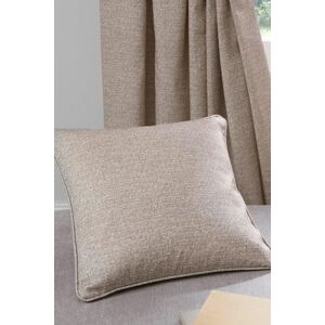 Dreams & Drapes 'Pembrey' Textured Filled Cushion in Natural Size: 43 cm x 43 cm Natural 43 cm x 43 cm Dreams & Drapes 'Pembrey' Textured Filled Cushion in Natural Size: 43 cm x 43 cm Natural 43 cm x 43 cm