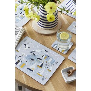 Ulster Weavers 'Seashore' Animal Print Printed MDF Placemat (4 Pack) in Blue Blue Ulster Weavers 'Seashore' Animal Print Printed MDF Placemat (4 Pack) in Blue Blue