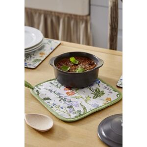 Ulster Weavers 'Cottage Garden' Floral 100% Cotton Pot Mat Multicolor Ulster Weavers 'Cottage Garden' Floral 100% Cotton Pot Mat Multicolor