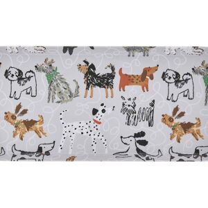 Ulster Weavers 'Dog Days' Animal Print 70% Polypropylene Small Tray in Grey Grey Ulster Weavers 'Dog Days' Animal Print 70% Polypropylene Small Tray in Grey Grey