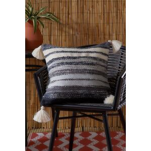 Drift Home 'Grayson' Outdoor Eco-Friendly Garden Filled Bench Cushion in Black Size: 43 cm x 43 cm Black 43 cm x 43 cm Drift Home 'Grayson' Outdoor Eco-Friendly Garden Filled Bench Cushion in Black Size: 43 cm x 43 cm Black 43 cm x 43 cm