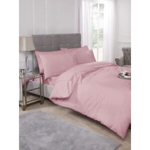 New Edge Blinds Percale Collection 180 Thread Count Percale Fitted Valance Sheet in Pink Size: Double Pink Double New Edge Blinds Percale Collection 180 Thread Count Percale Fitted Valance Sheet in Pink Size: Double Pink Double