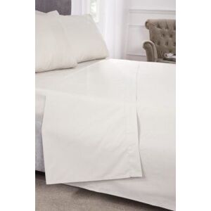 New Edge Blinds Percale Collection 180 Thread Count Percale Flat Sheet in Cream Size: Super King Cream Super King New Edge Blinds Percale Collection 180 Thread Count Percale Flat Sheet in Cream Size: Super King Cream Super King