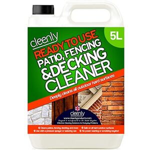 cleenly Ready to Use Patio Cleaner Removes Dirt & Grime From Patios 15L in Clear Clear cleenly Ready to Use Patio Cleaner Removes Dirt & Grime From Patios 15L in Clear Clear